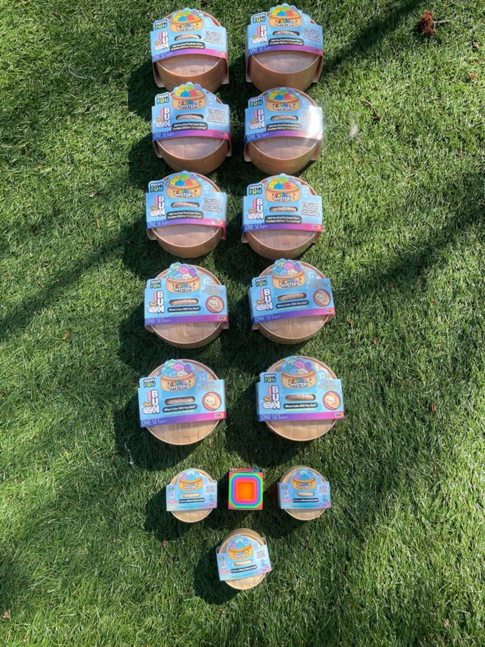 Lot of 10 Viral crazy fun squishy mystery dumplings w/free dumplings & Needoh!!!